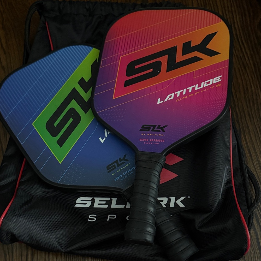 SLK Latitude Graphite Pickleball Paddles
